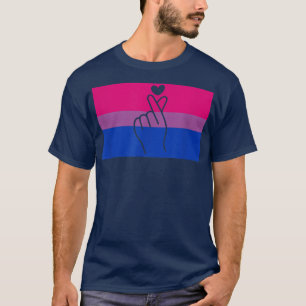 Kpop Merchandise Fan Addict Gay Bisexual Pride Fla T-Shirt