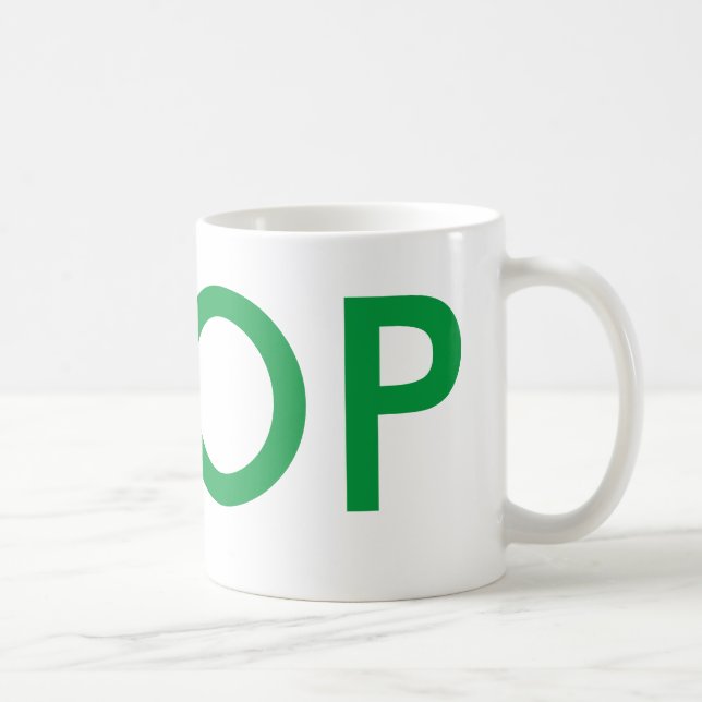 Kpop | Music Fan Geschenk grün Kaffeetasse (Rechts)