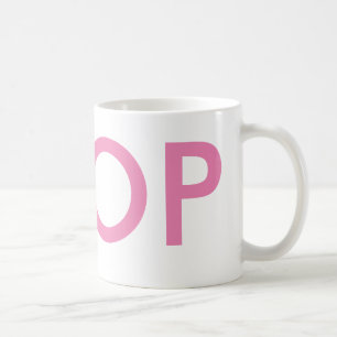 Kpop Musikfächer - Geschenk pink Kaffeetasse