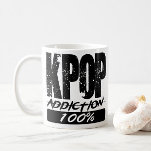 KPOP Sucht 100% Tasse
