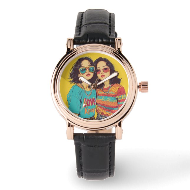 KPop Watch Armbanduhr (Vorderseite)