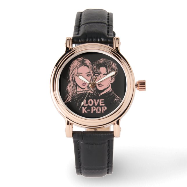 KPop Watch Armbanduhr (Vorderseite)