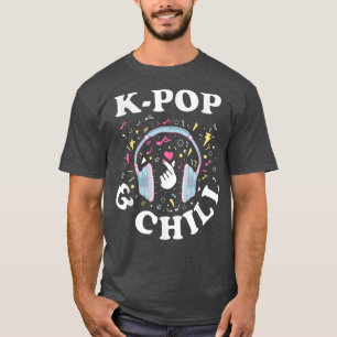 Kpop Women's Hallyu Asiatische Musik Manga Seoul T-Shirt