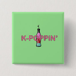 Kpoppin Grün Button