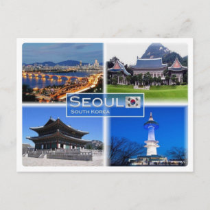 KR Südkorea - Seoul - Postkarte