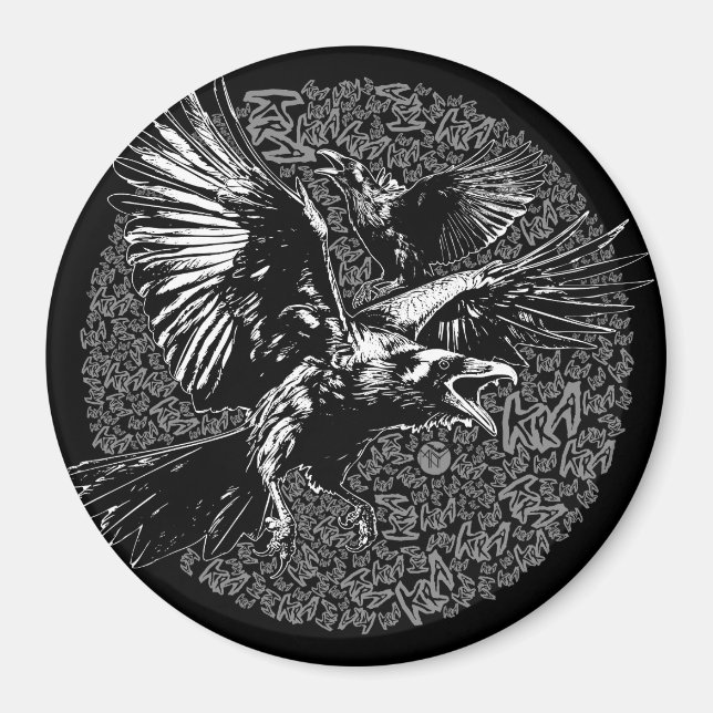 KRA KRA! MAGNET (Vorne)