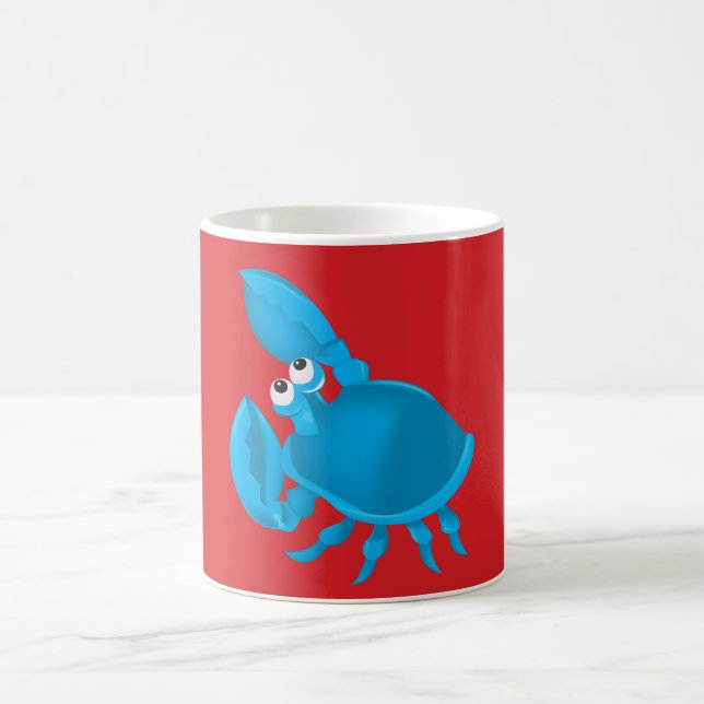 Krabbe aus Cartoon Tasse (Mittel)