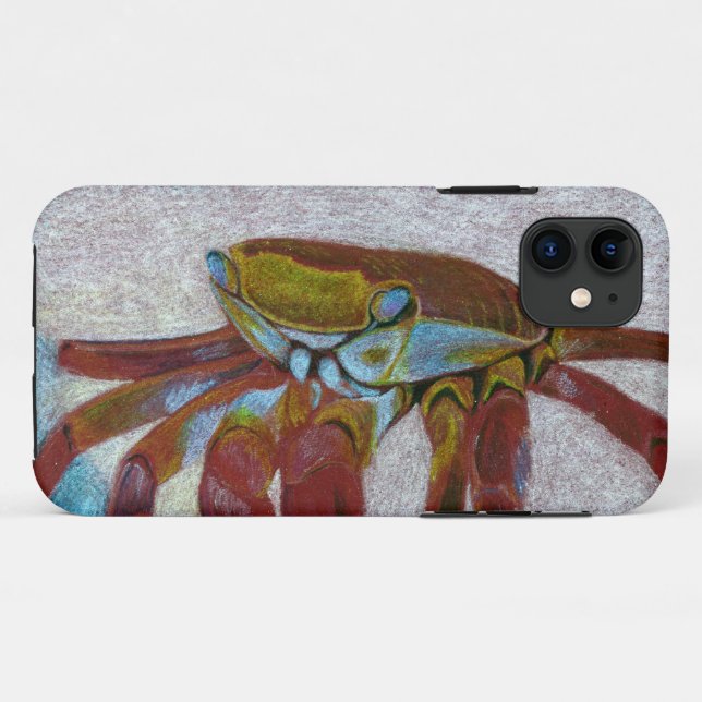 Krabbe Case-Mate iPhone Hülle (Rückseite (Horizontal))