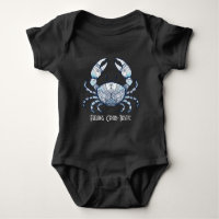Krabbe: Gefühl Crab-Tastic Baby Bodysuit
