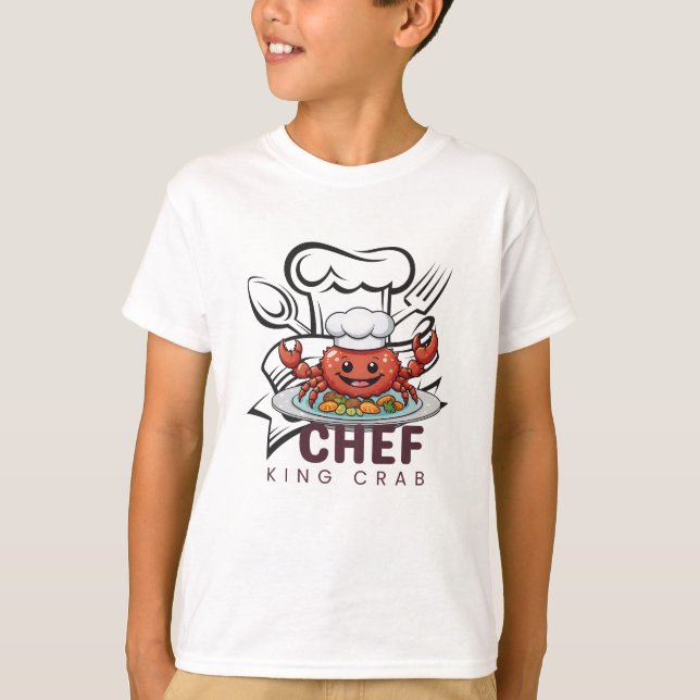 Krabbe, Koch T-Shirt (Vorderseite)