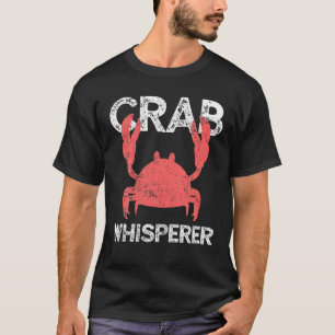 Krabbe Krabbenfischen Angelsport Vintage T-Shirt