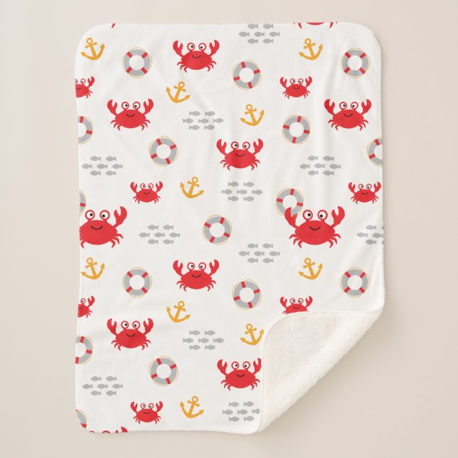 Krabbe mit Lifebuoy Sherpadecke (Vorderseite)