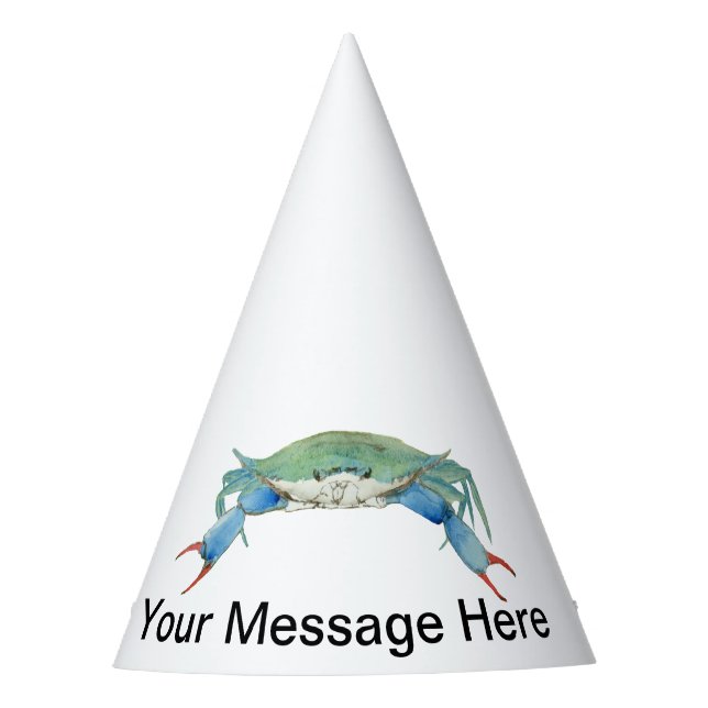 Krabbe Partyhütchen (Vorderseite)