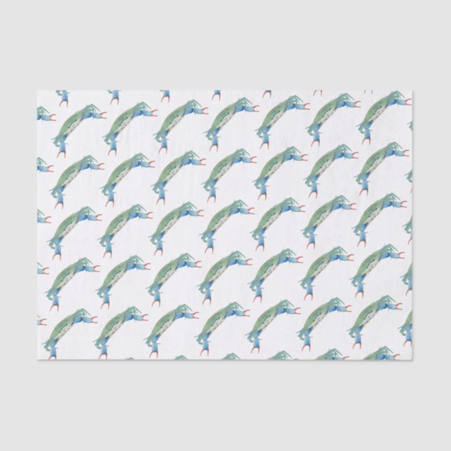 Krabbe Seidenpapier (Vorderseite)