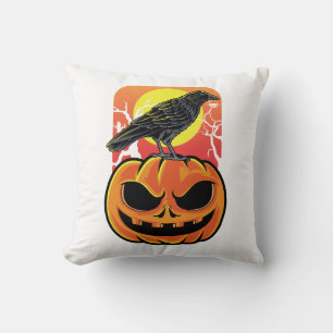 Krabben Halloween Vogelbeobachter-Geschenk Kissen
