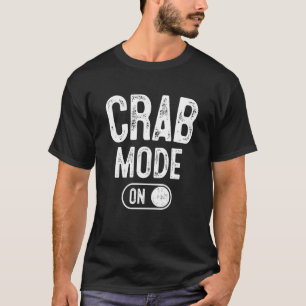 Krabben-Modus-Kostüm Lustiges Meer Geschenk Scuttl T-Shirt