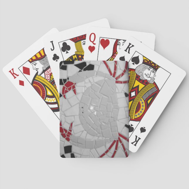 Krabben-Spielkarten Spielkarten (Rückseite)