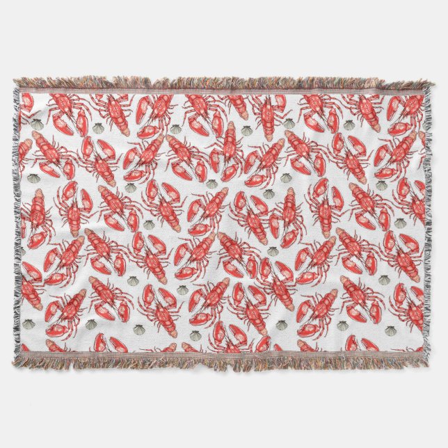 Krabben und Hummer. Meeresfrüchte. Decke (Vorderseite)