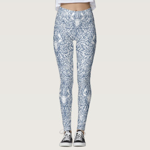 Krabben und Meeresalgen, Küstensommer in Weiß und Leggings