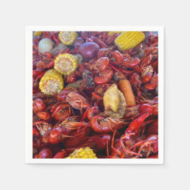 Krabbencocktail Serviette