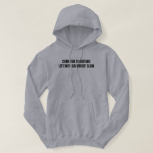Krabbenfischer-Klauen-Witziger-Angel-Shirt Hoodie