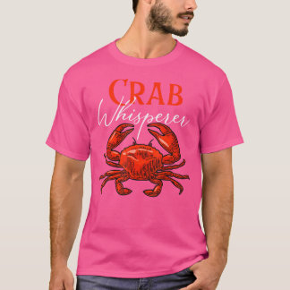 Krabbenflüsterer Angeln Jagen Krabbenfänger Tier O T-Shirt