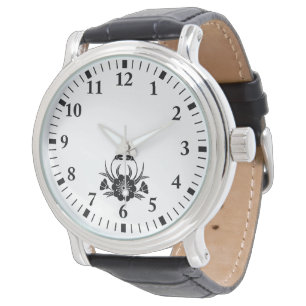 Krabbenförmige Kirschblüte Armbanduhr