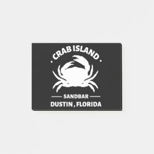 Krabbeninsel Sandbar Dustin Florida Post-it Klebezettel