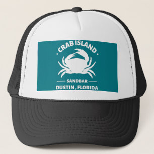 Krabbeninsel Sandbar Dustin Florida Truckerkappe