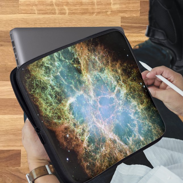 Krabbennebel Laptopschutzhülle (Crab Nebula Laptop Sleeve)
