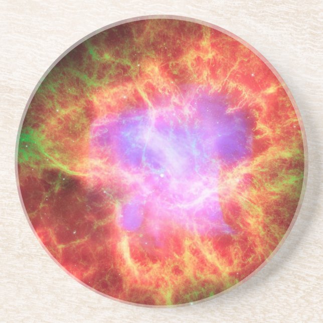 Krabbennebel Superdense Neutron Star Untersetzer (Vorne)