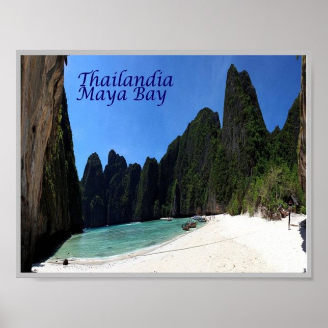 Krabi - Maya Bay - Thailand - Poster (Vorne)