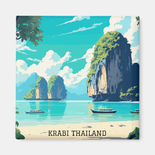 Krabi Thailand Beach Paradise Magnet