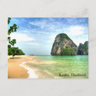 Krabi, Thailand Postkarte
