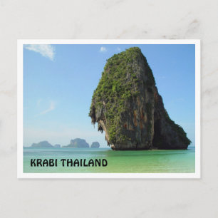 Krabi Thailand Postkarte