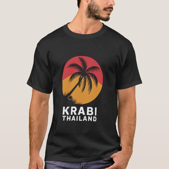Krabi Thailand T-Shirt (Vorderseite)