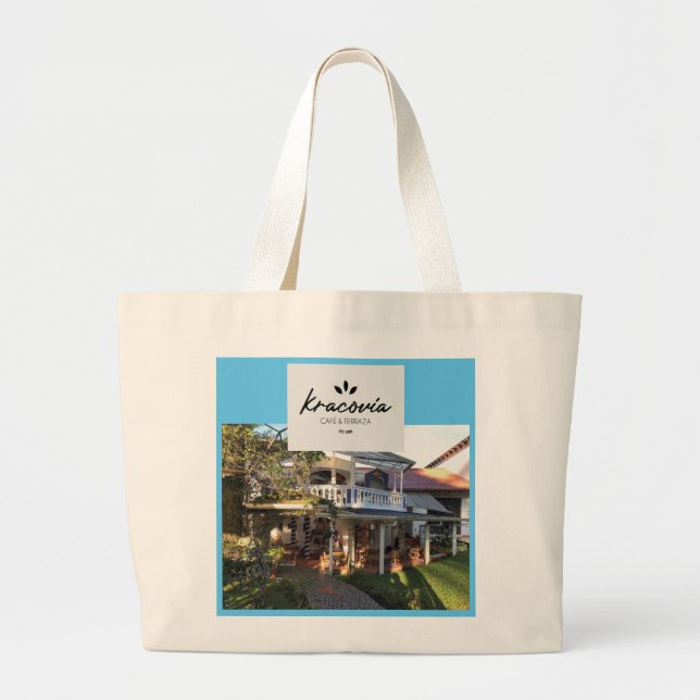 Kracovia Cafe Tasche - Vibes & Chocolate (Vorne)