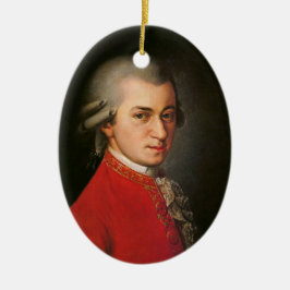 Krafft Mozart Porträt-klassische Musik-Dekoration Keramikornament