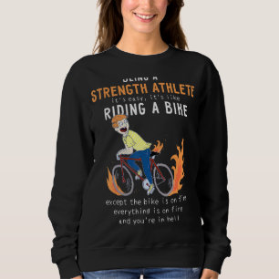 Kraft-Athleten Rad Rad Rad Funny Sweatshirt