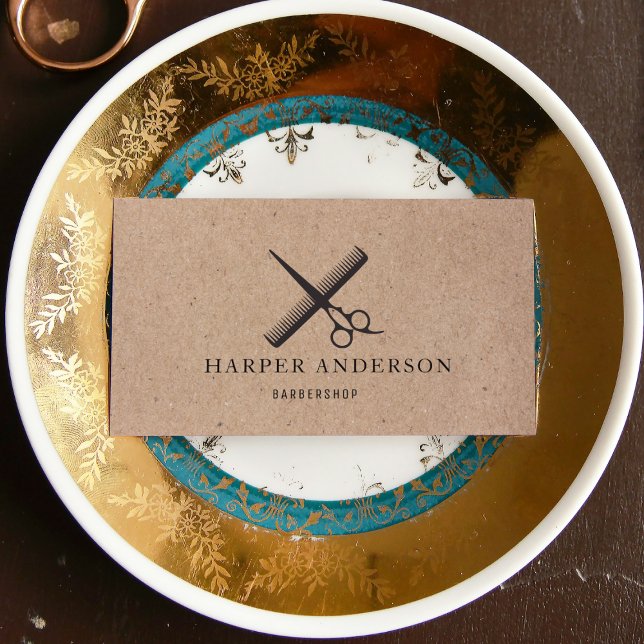 Kraft Beauty Hair Studio Beruflich Artist Visitenkarte (Von Creator hochgeladen)