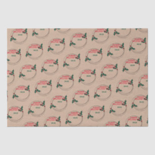 Kraft Bitte geben Sie an, Weihnachten nach Maß Seidenpapier