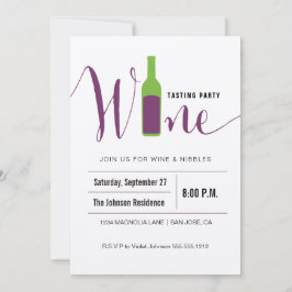 Kraft Collection Rustikale Weinprobe Einladung