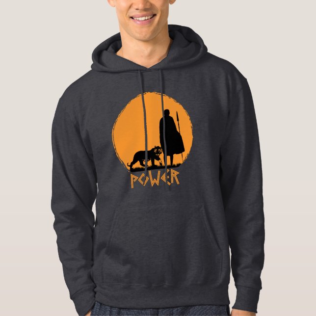 Kraft der Wildnis Hoodie (Vorderseite)