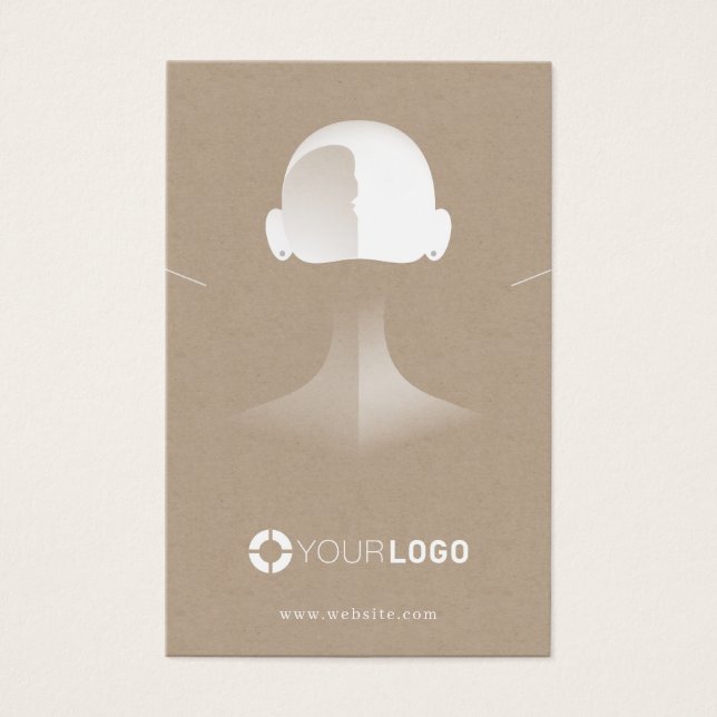 Kraft einzigartiges Portrait benutzerdefiniertes L (Vorderseite)