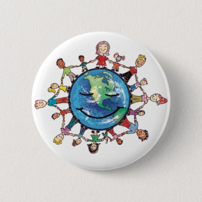 Kraft-Feld für gutes Button (Vorderseite)