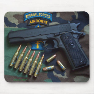 Kraft-grüne Barette SF SFG SOF-Veterane Mousepad