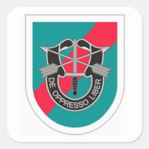 KRAFT-GRUPPEN-AUFKLEBER DES BARETT-FLASH/DUI 20. QUADRATISCHER AUFKLEBER