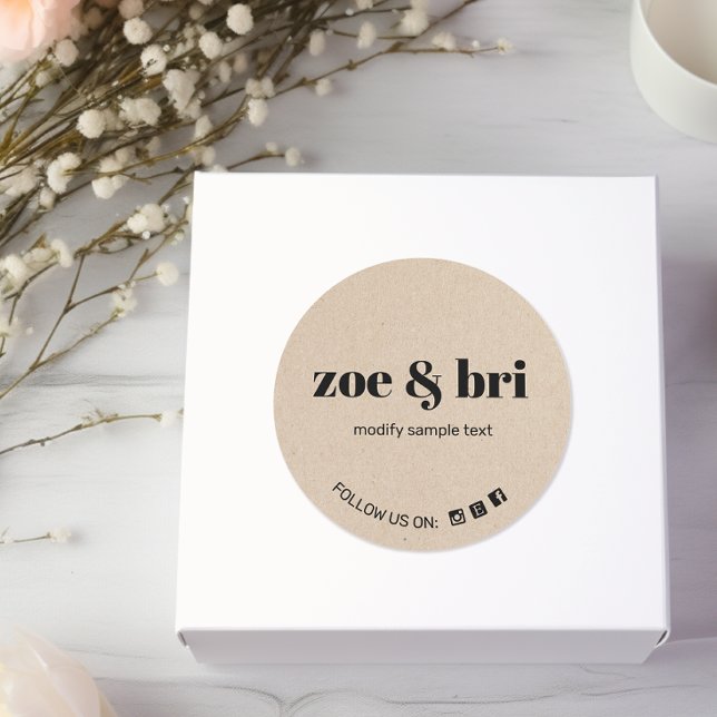 Kraft hinzufügen runder aufkleber (Von Creator hochgeladen)