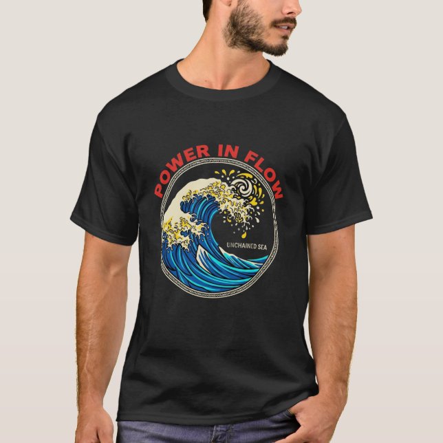 Kraft im Fluss T-Shirt (Vorderseite)
