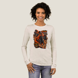 Kraft in Einheit – Grafik-T-Shirt mit wildem Pferd Tri-Blend Shirt